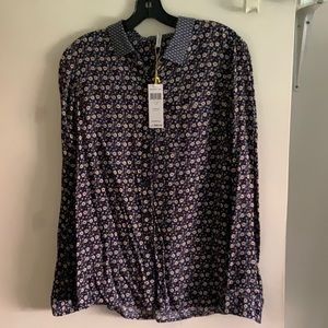 NEW BCBGeneration Floral Print Blouse